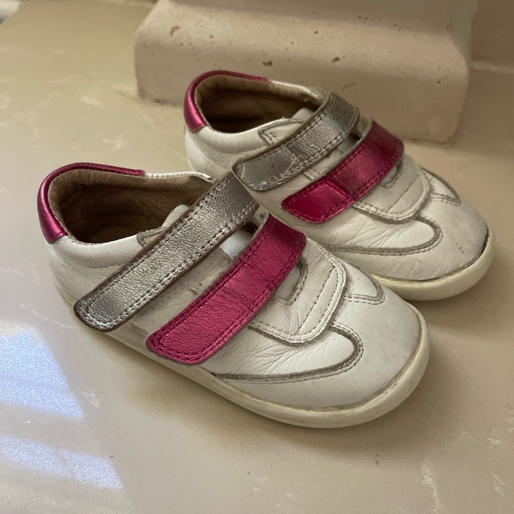 Old Soles Kids Sneakers in Pink and Silver
